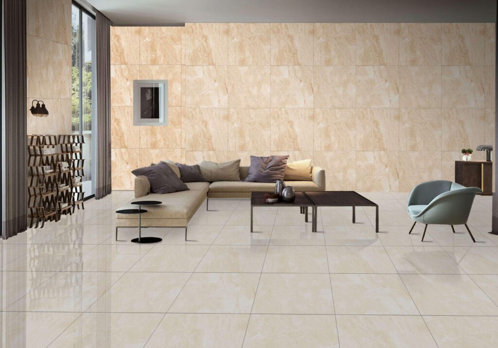 Alpen Brown Multi Marbleous Glazed Vitrified Tiles Manufacturer in Kazakhstan